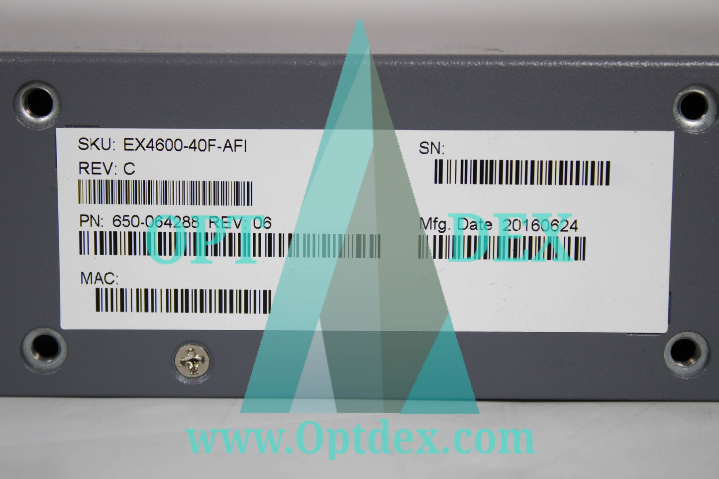 Juniper Networks 24xSFP/SFP+ 4xQSFP+, 2xExpansion Slots Switch - EX4600-40F-AFI