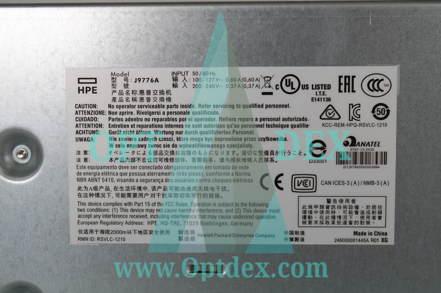 Aruba 2530-24G 24 Port Gigabit Layer 2 Managed Switch - J9776A