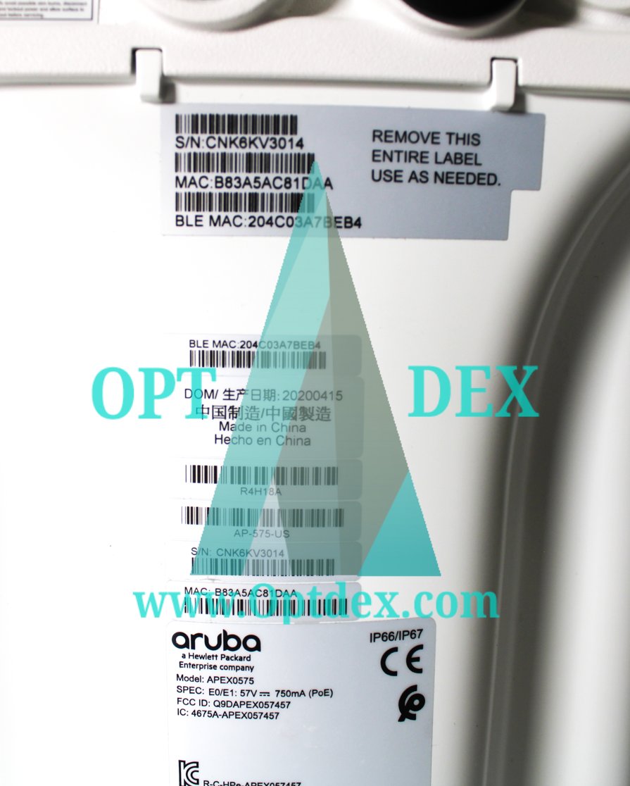 Aruba AP-575 (US) Outdoor Dual Band Wireless Access Point - R4H18A -Refurbished