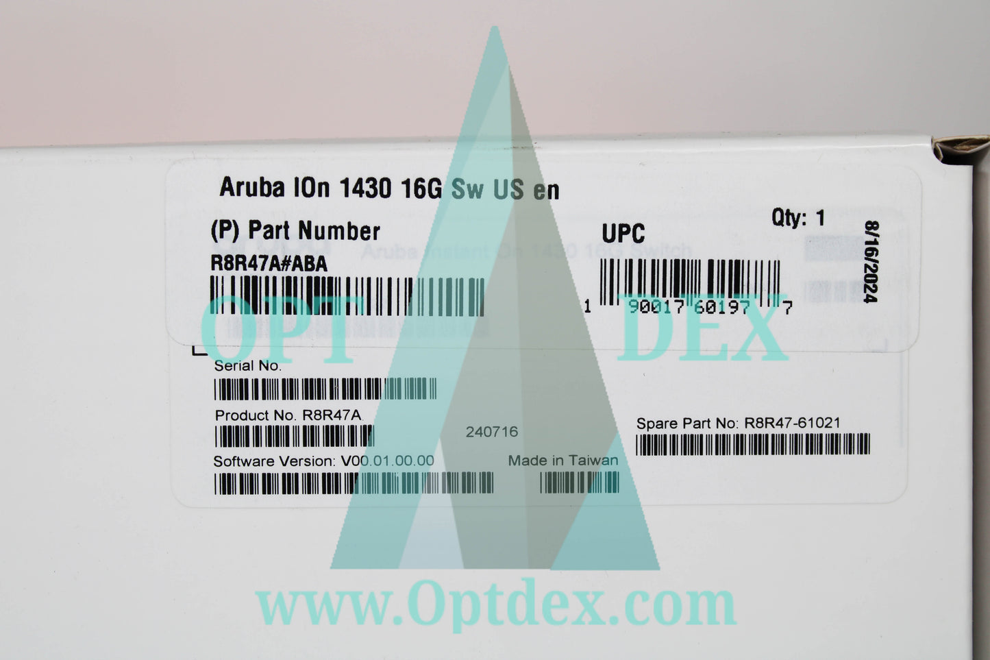 Aruba Instant On 1430 16 Port Gigabit Unmanaged Switch - R8R47A