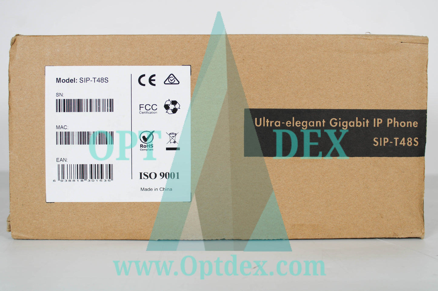 Yealink 16 Line Dual Port 7in Color Touch Display USB 2.0 POE IP Phone- SIP-T48S