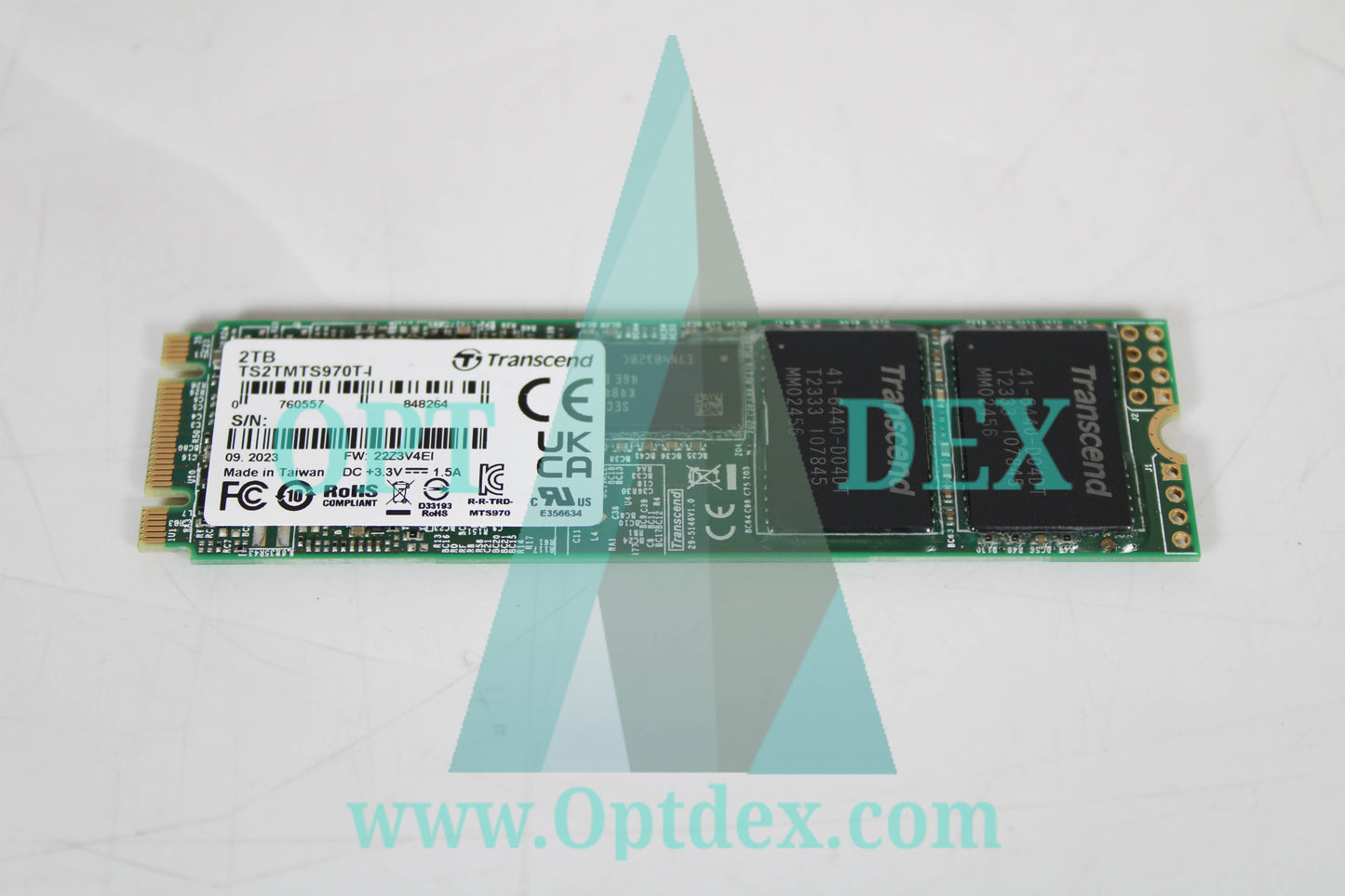 Transcend MTS970T-I M.2 2280 SATA 2TB 6GB/s 4480MB/s SSD NEW PULL- TS2TMTS970T-I