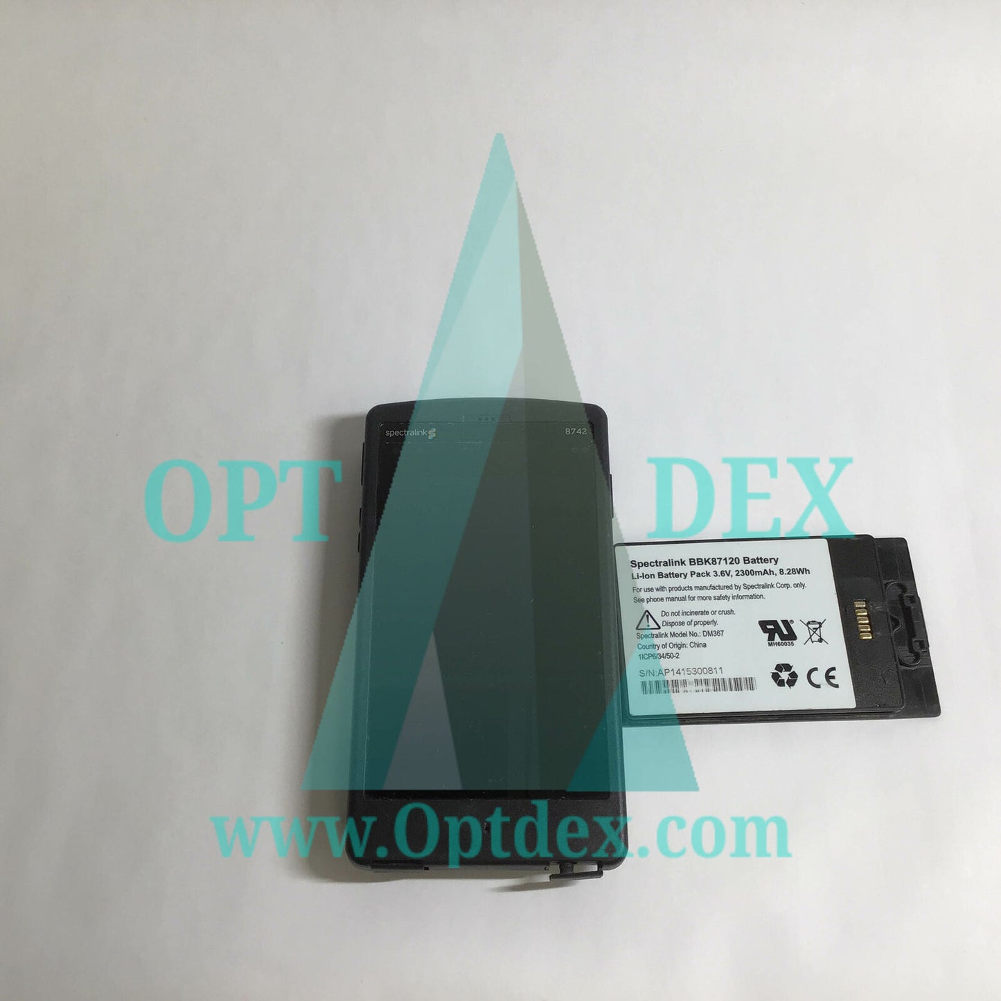 Spectralink PIVOT 8742 PBK87420 + Battery