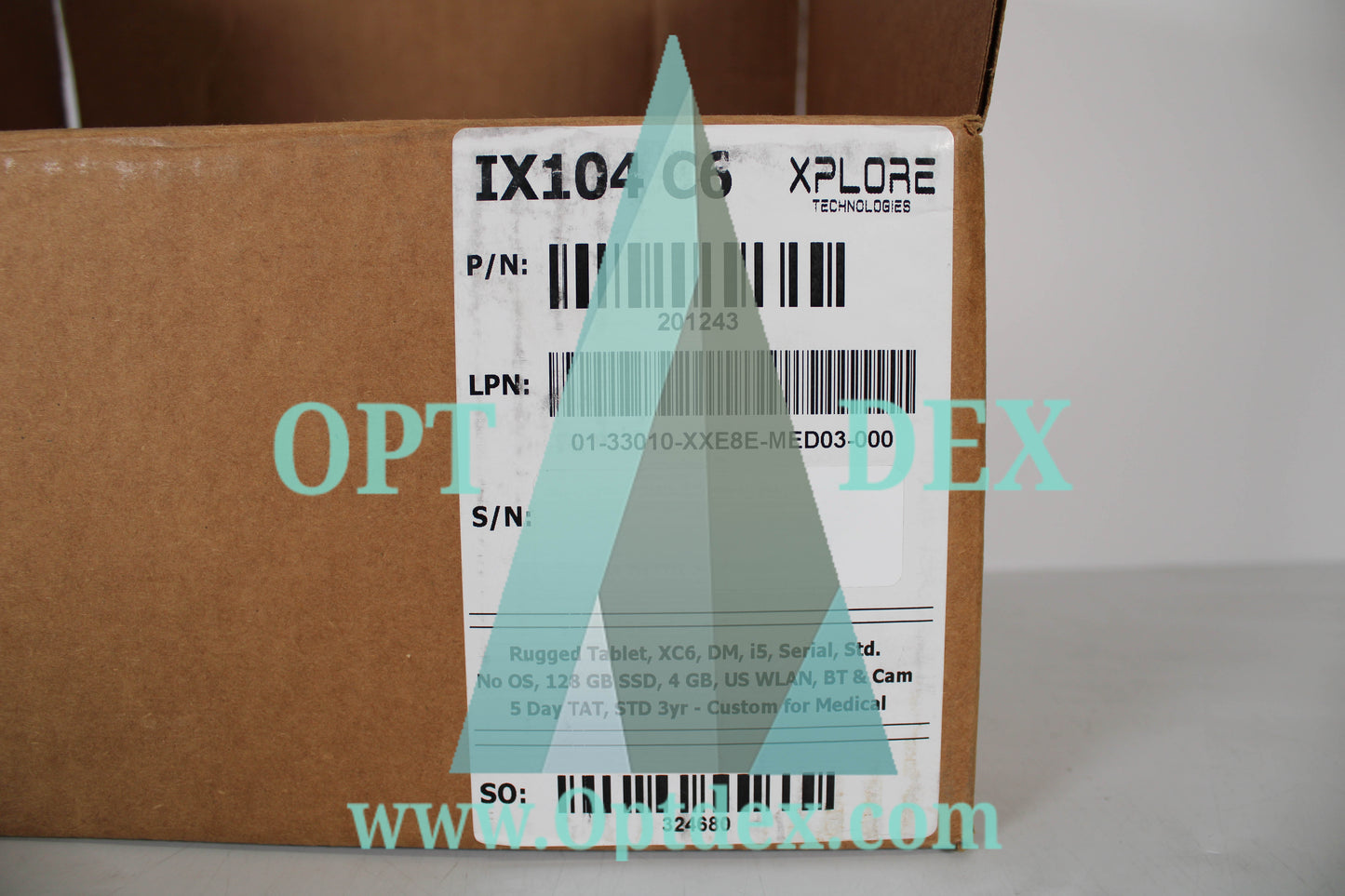 Xplore IX104C6 Rugged Dual Mode Tablet No Operating System