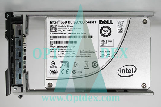 Dell Intel 400GB 6GB/s SATA 2.5" SSD - 058DVD