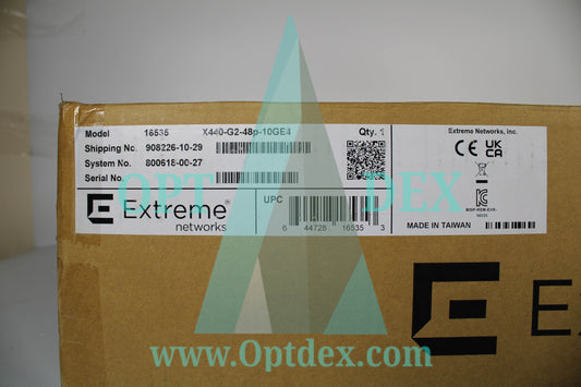 Extreme X440-G2-48P-10GE4 48 Port Managed Ethernet Switch - 16535