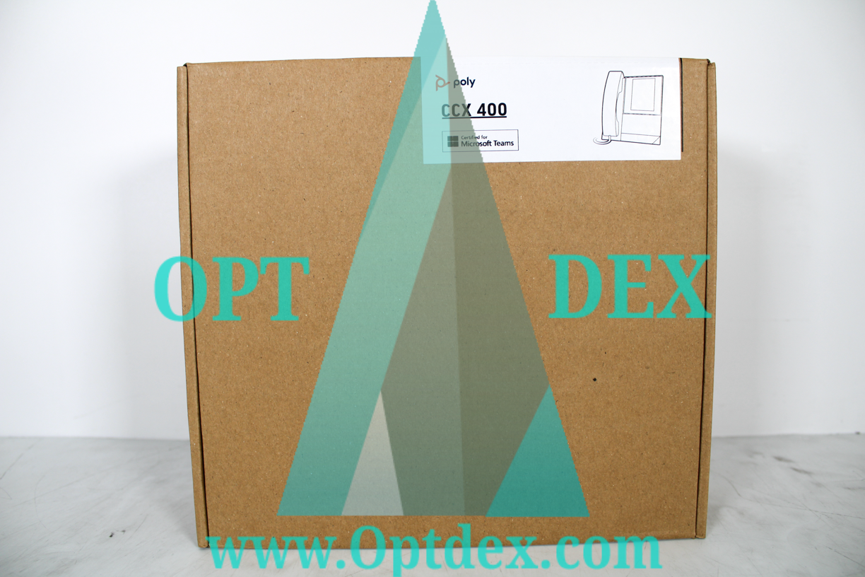 Poly CCX 400 Media Phone - 2200-49700-019 - NEW