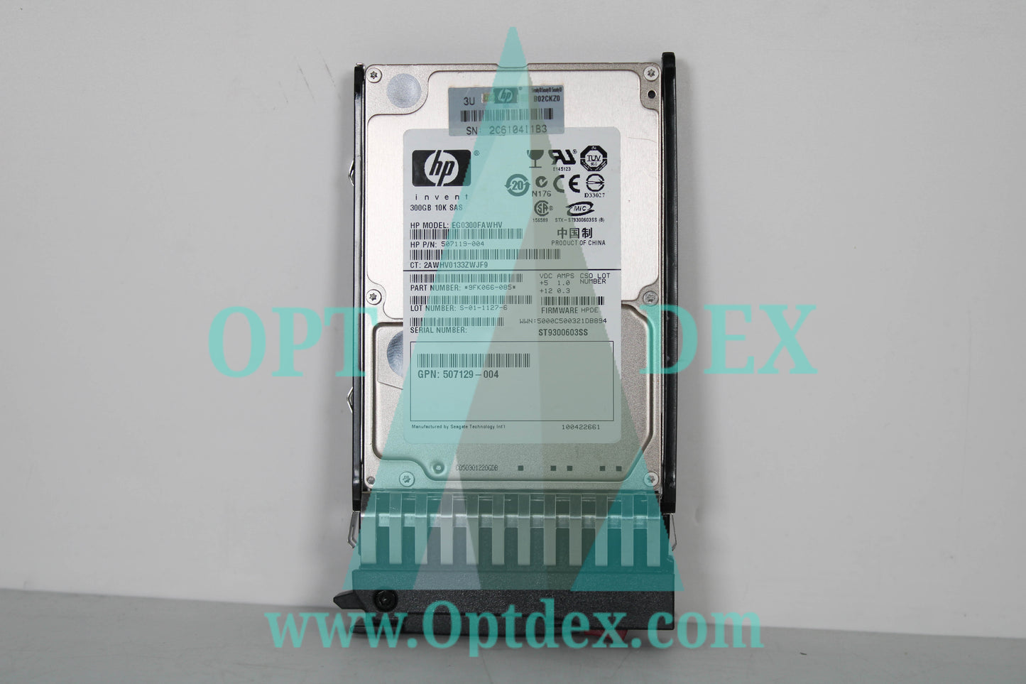 HPE 300GB 2.5" 6Gb/s 10K SAS Hard Drive - 507129-004