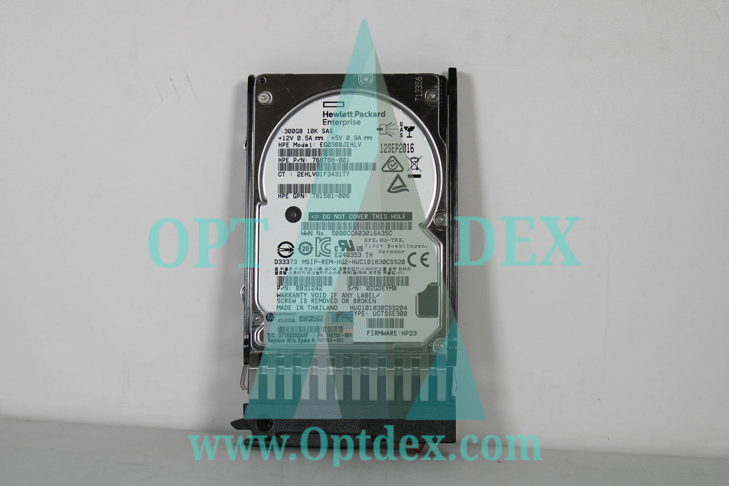 HPE 300GB SAS 12G 10K SFF 2.5" Hard Drive - 781581-006