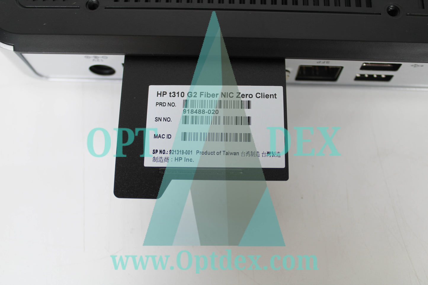 HPE t310 G2 Fiber NIC Zero Client - 918488-020