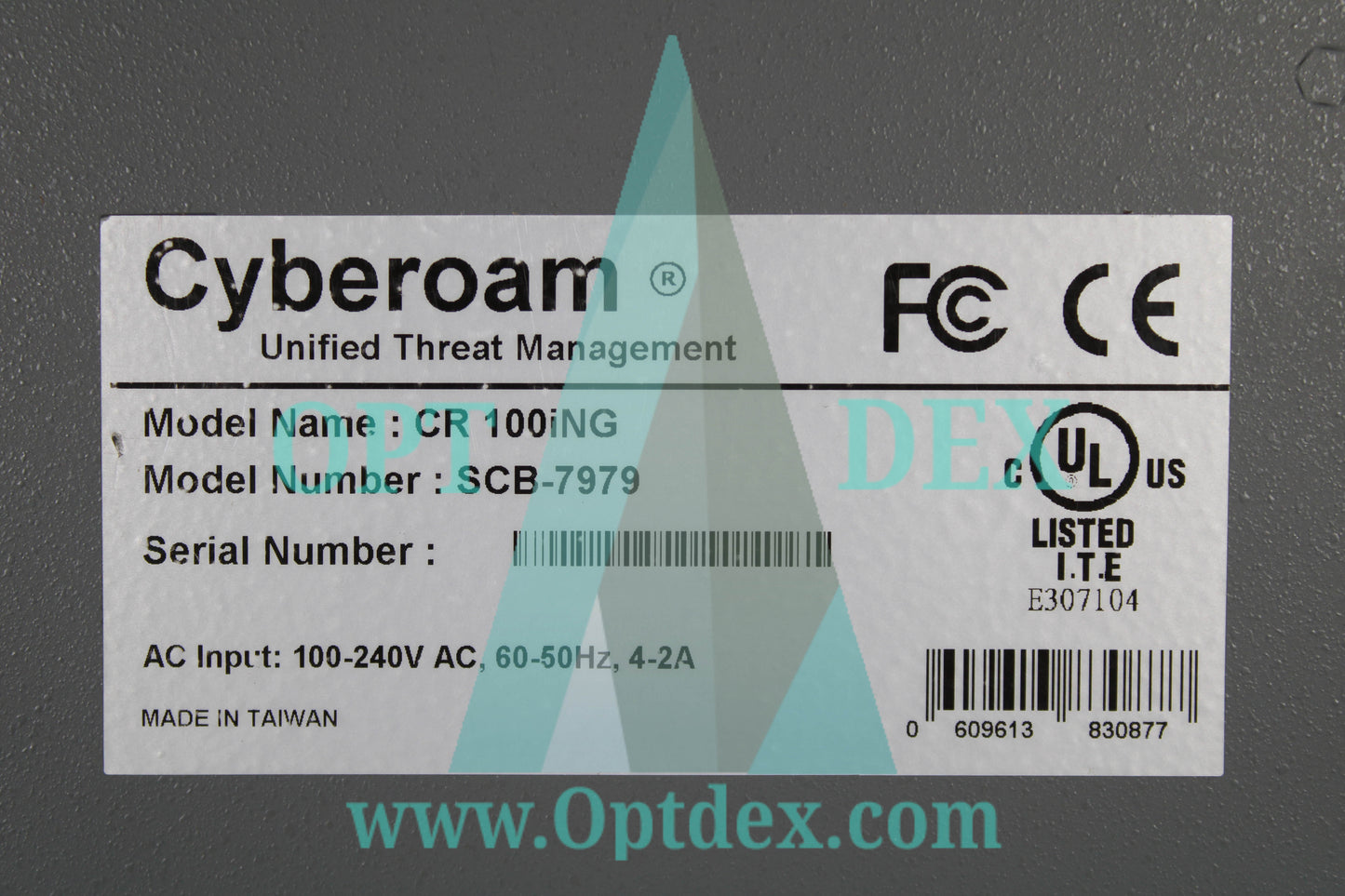 Cyberoam Firewall Device - CR100ING