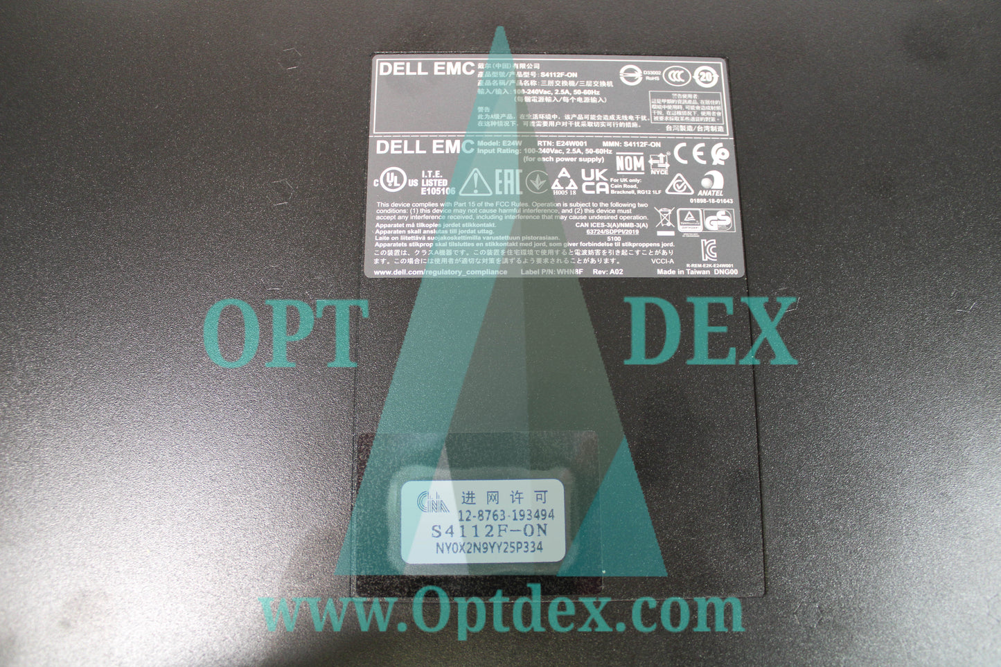 Dell PowerSwitch S4112F-ON