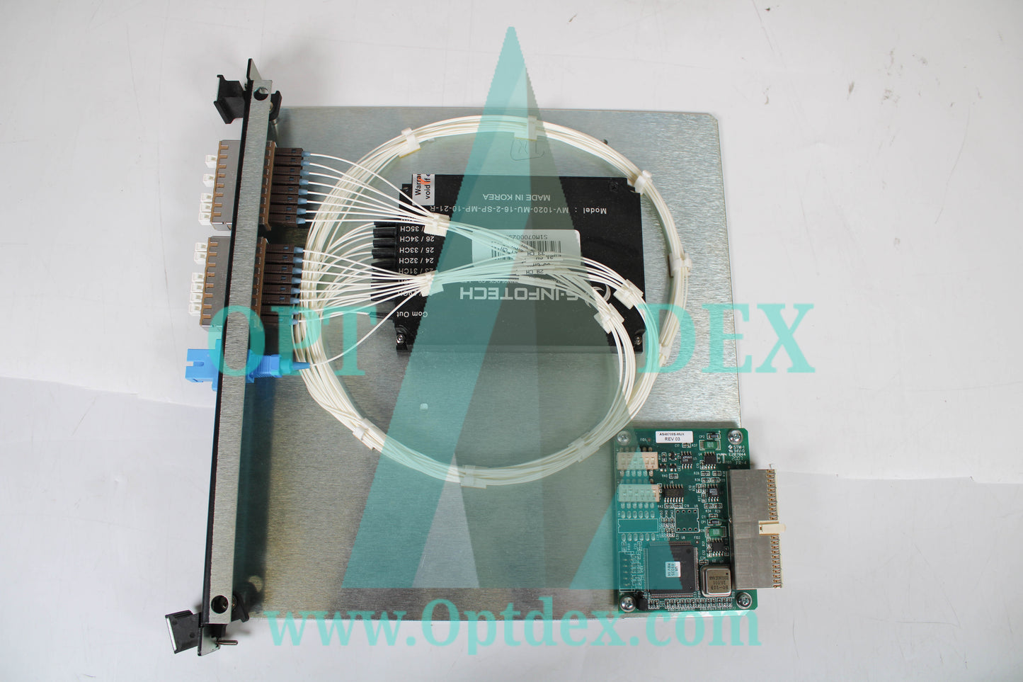 S-Infotech 16 wavelengths DWDM Multiplexer module for LD1600 - EM1600-MUX16R