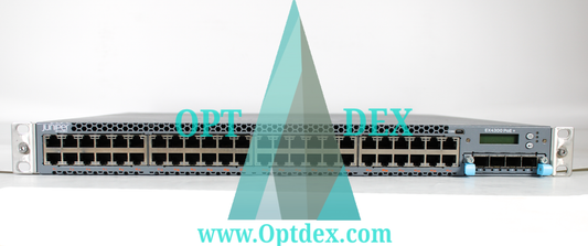 Juniper EX4300-48P POE+ W/ Dual PSU EX-UM-4X4SFP