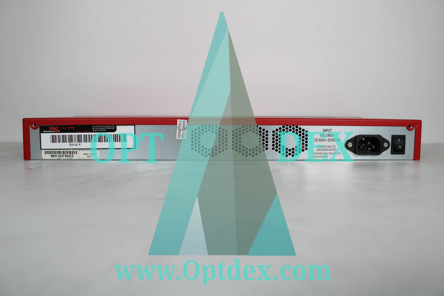 WatchGuard FireBox X2500 VPN Firewall - F5128H