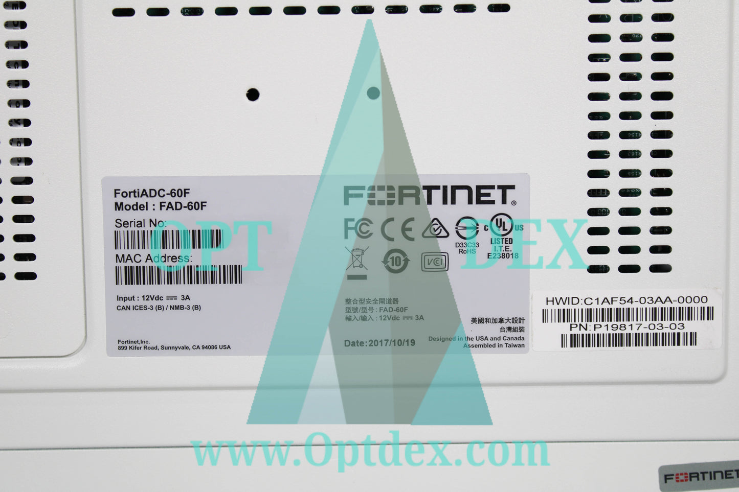 Fortinet FAD-60F