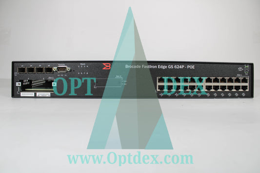 Brocade/Foundary FastIron Edge GS624P 24 Port Switch - FGS624P-POE