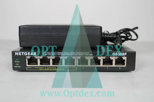 NetGear 8 Port Gigabit Ethernet Switch 4 PoE - GS308P