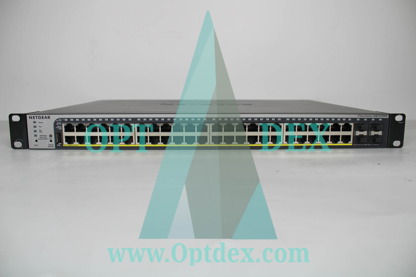 Netgear 52 Port Rack-mountable Managed Ethernet POE Switch - GS752TPP