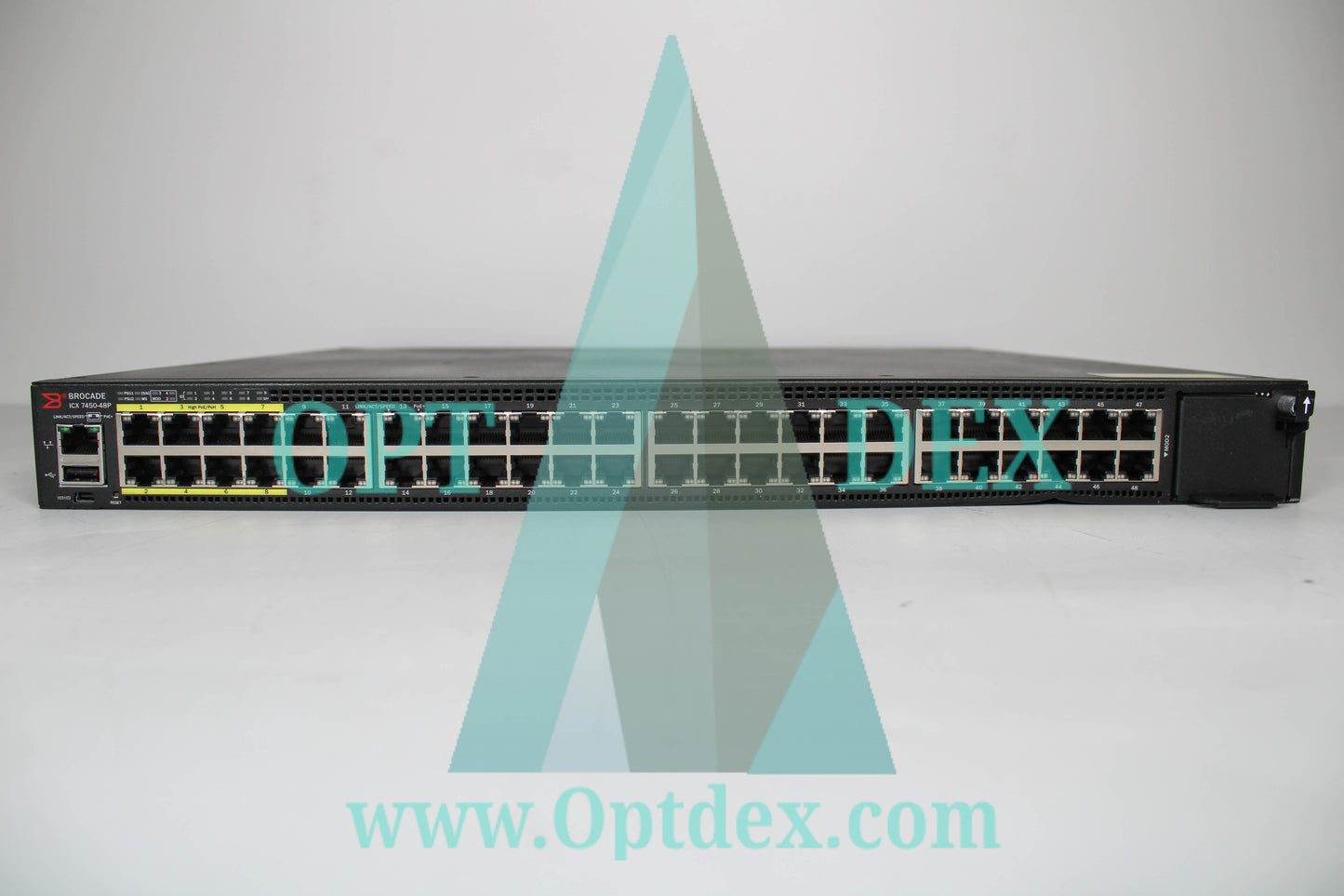 Brocade ICX7450 Series 48 Port POE+ L3 Managed Switch - ICX7450-48P