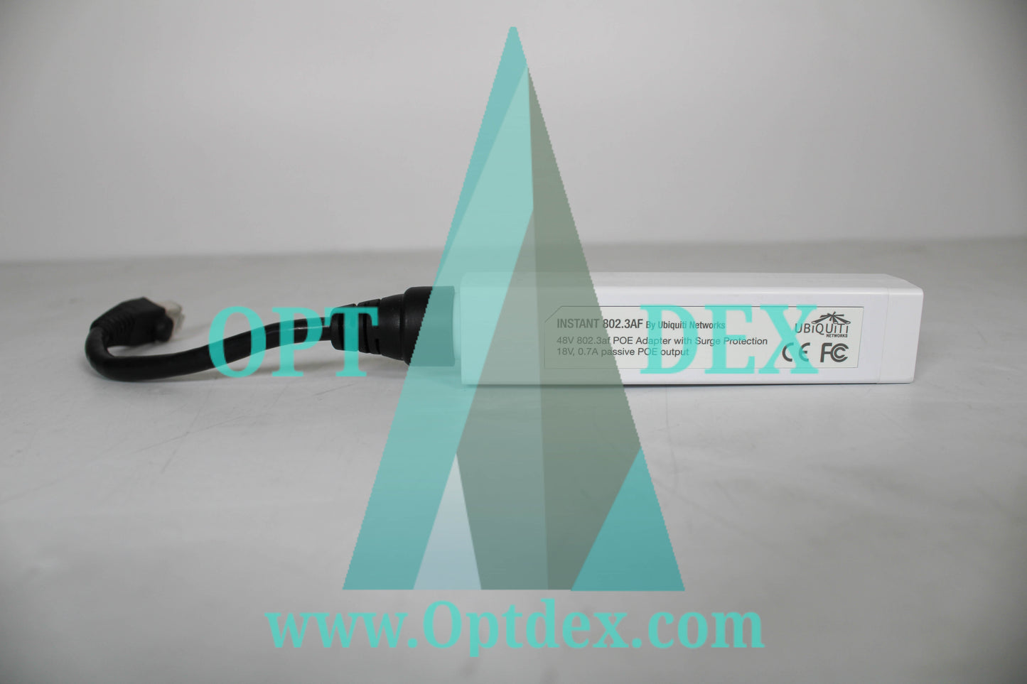 Ubiquiti 48V 802.3AF PoE Adapter, 18V/0.7A passive PoE output - INS-8023AF-O