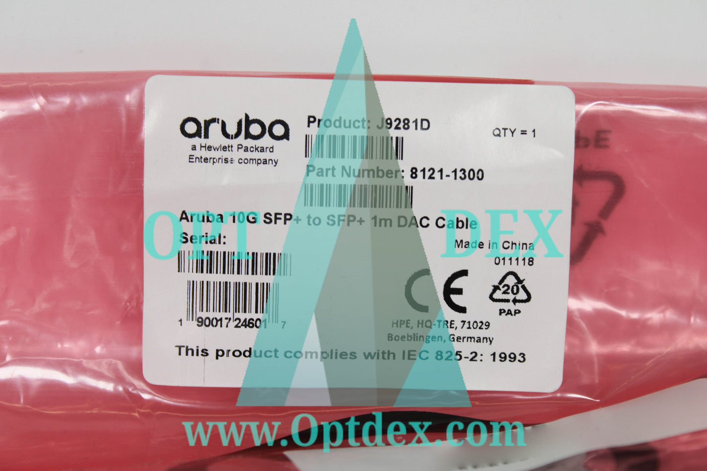 Aruba J9281D (NOB)