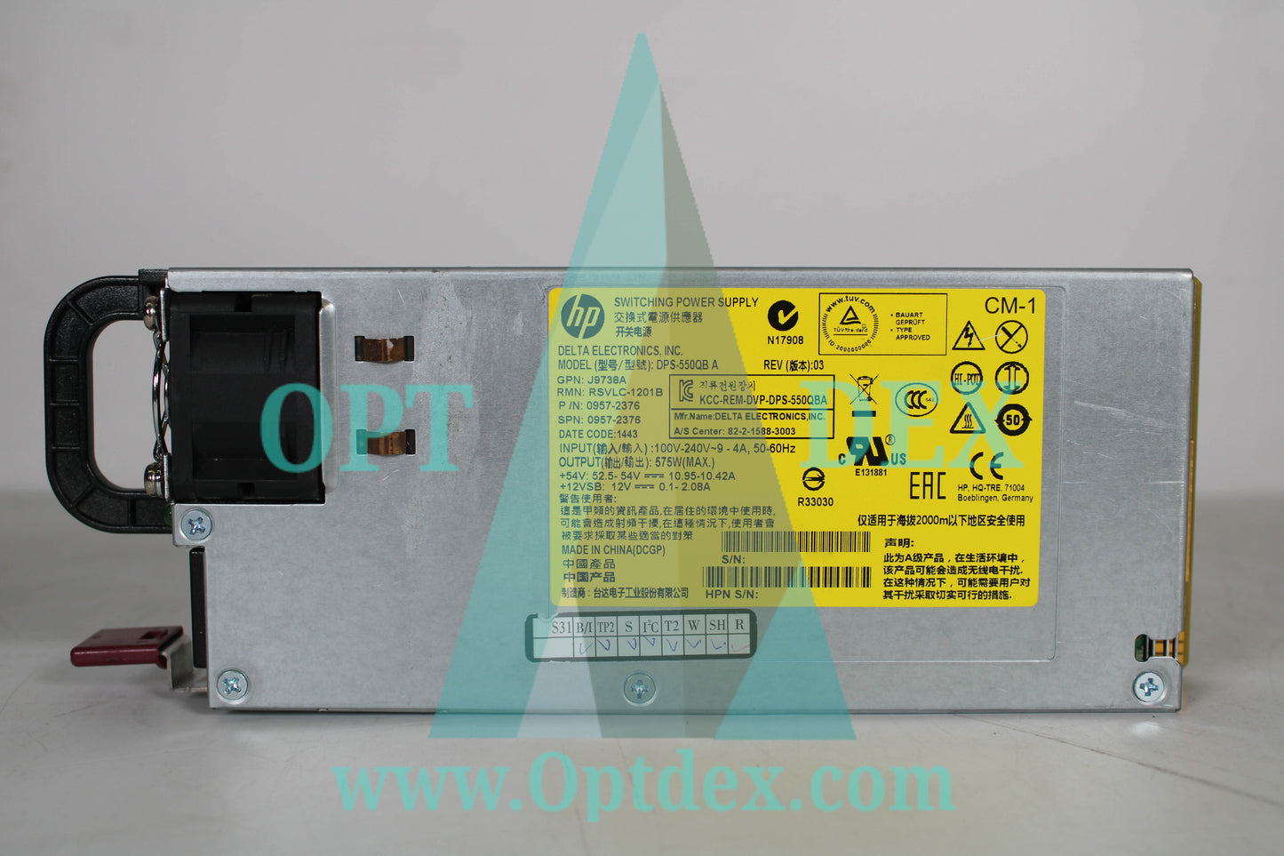 HP X332 100-240VAC 575W AC Power Supply - J9738A