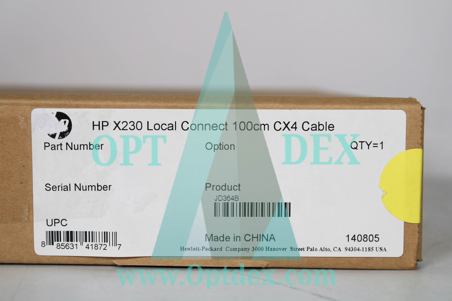 HP X230 Local Connect CX4 Cable, 100cm - JD364B