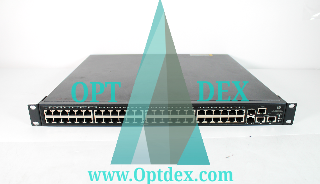 HPE 48 Port 1950-48G-2SFP+-2XGT-PoE+(370W) Managed Switch - JG963A