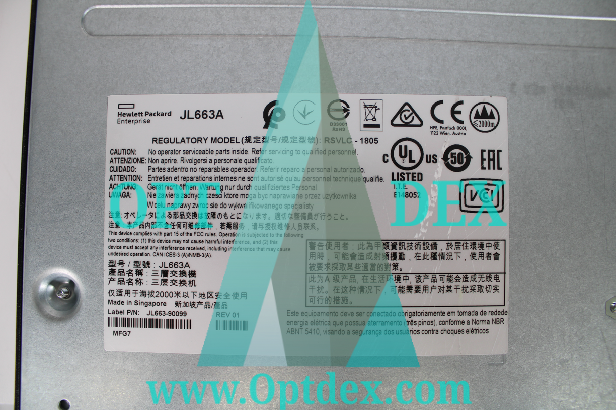 Aruba 6300M 48-port 1GbE and 4-port SFP56 Switch - JL663A