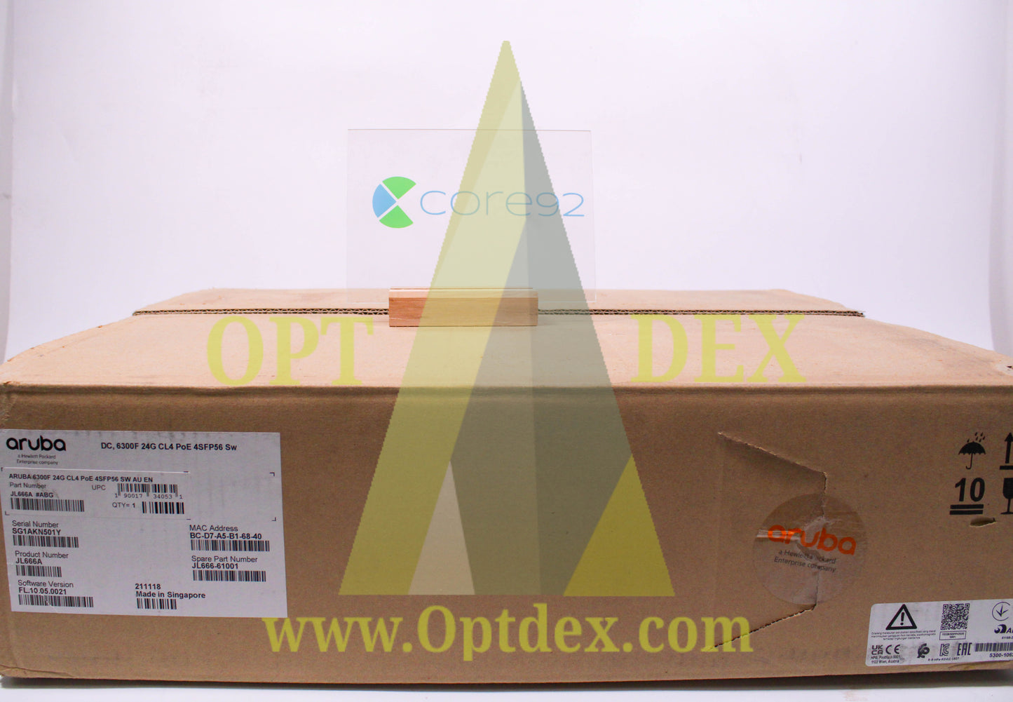 HPE Aruba 6300F 24-Port Switch - JL666A