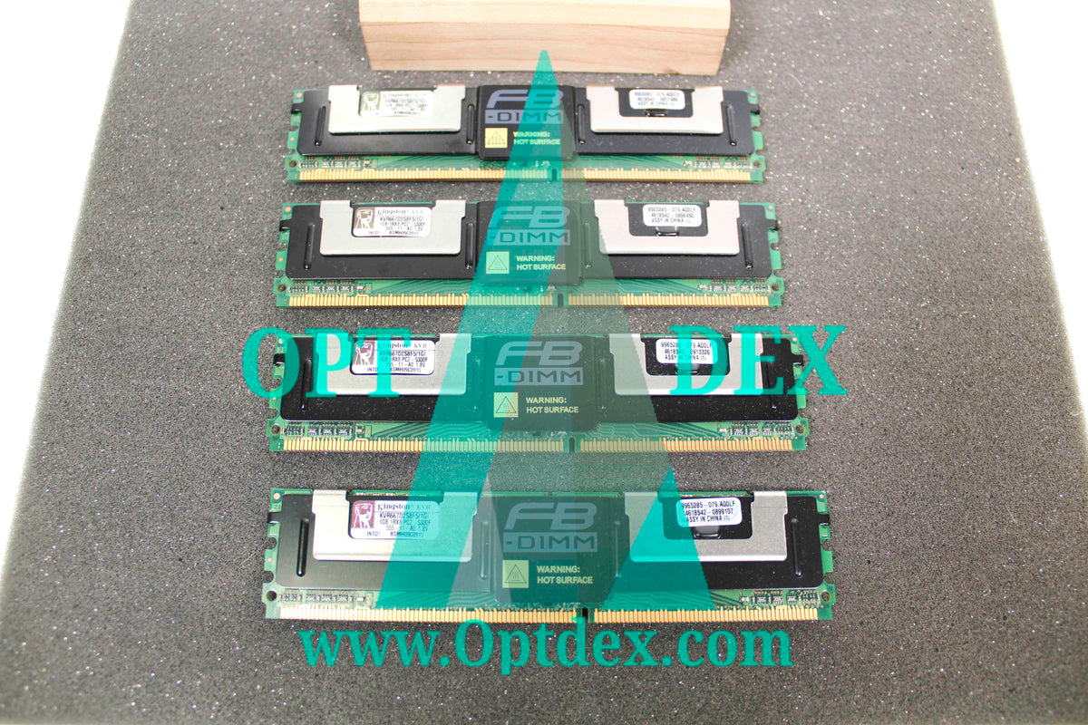 Kingston KVR667D2S8F5/1GI Lot of 4 Sticks
