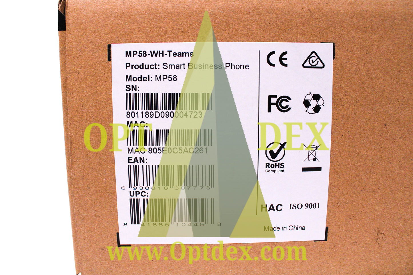 Yealink MP58-WH-TEAMS Microsoft Teams Phone