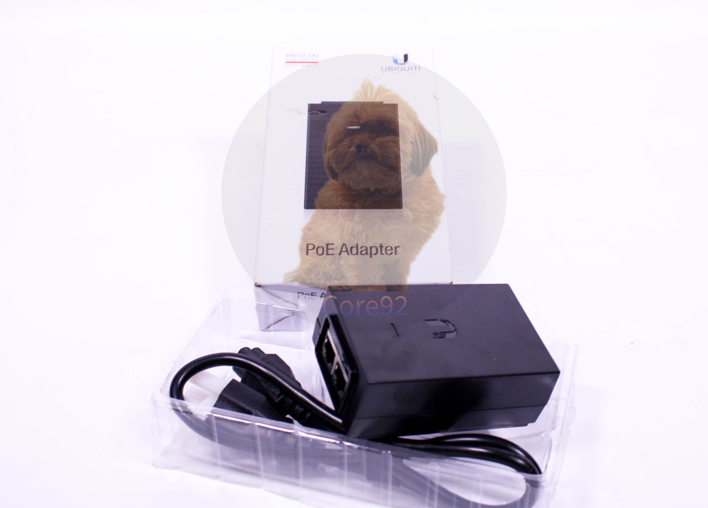 Ubiquiti POE-48-24W-G Gigabit PoE Injector 48V 24W 0.5A Adapter GP-H480-050G