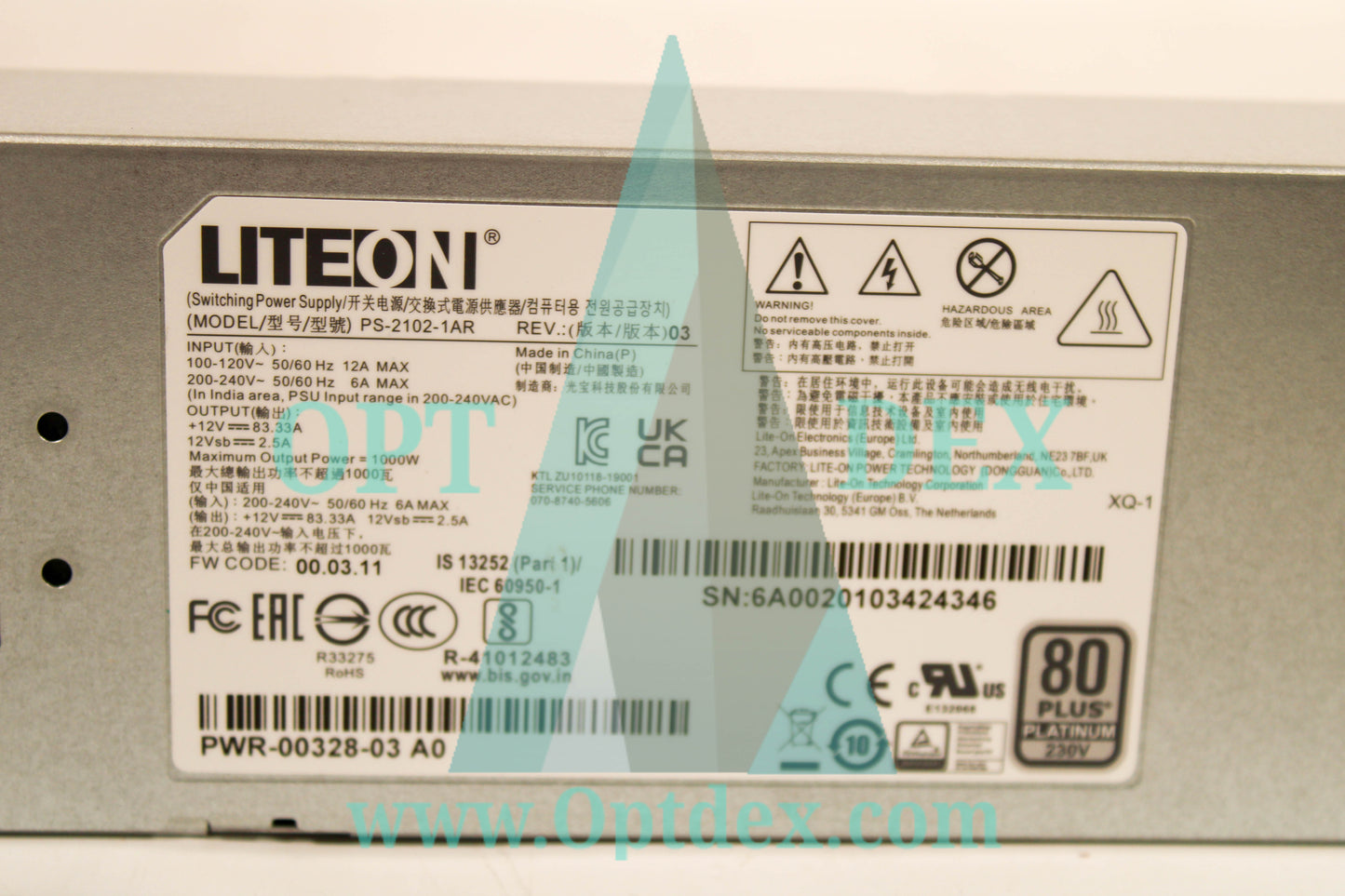 Arista PWR-1011-AC-BLUE
