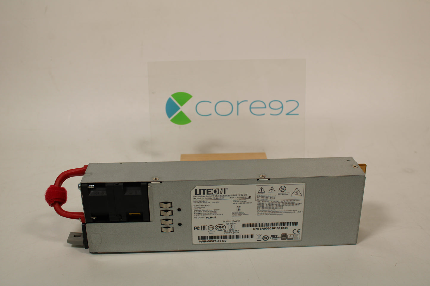 Arista PWR-2411-AC-RED