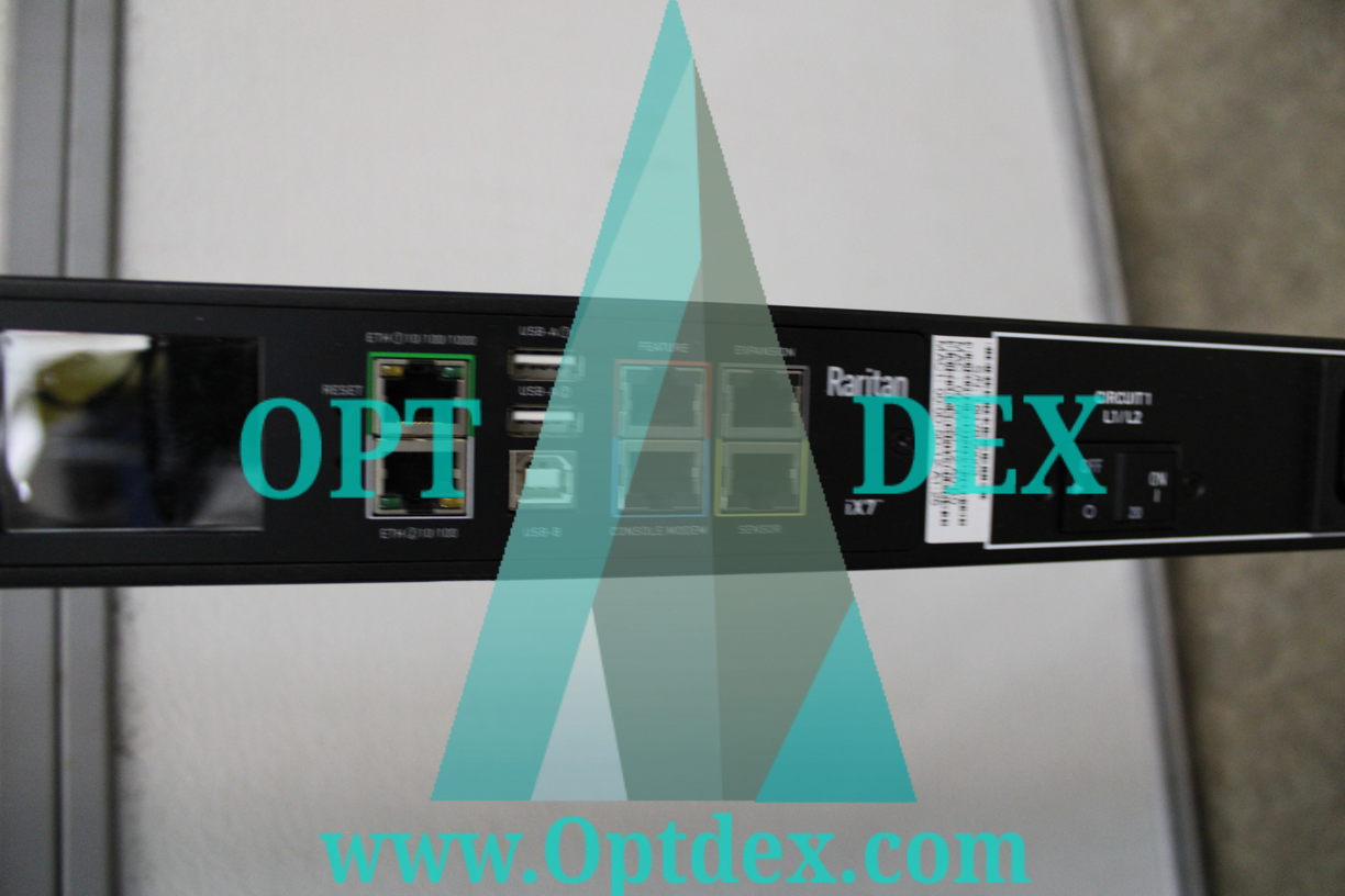 Raritan 24 Outlets 21x C13/3x C19, 208V AC, 30A Rack PDU - PX3-5523