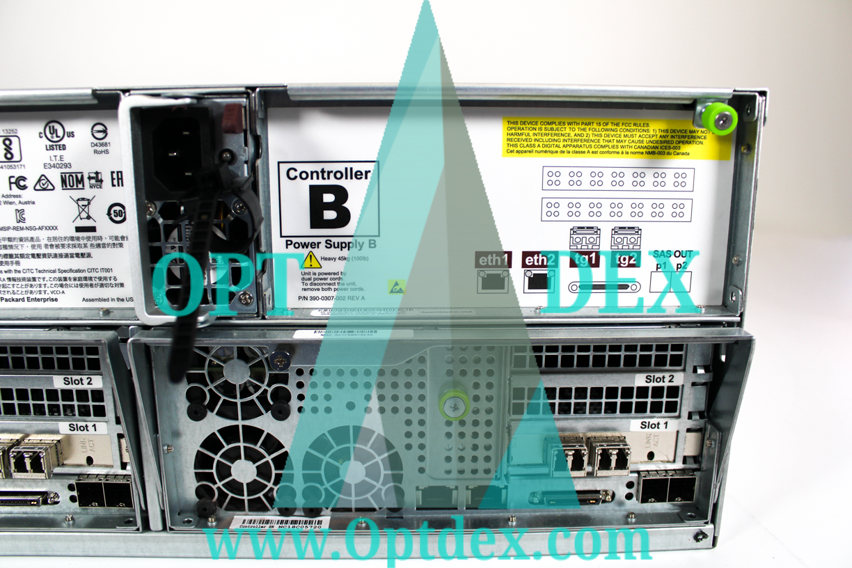 HP Nimble Storage Array (21) 1TB HDD, (6) 480GB SSD - Q8B39A -Refurbished