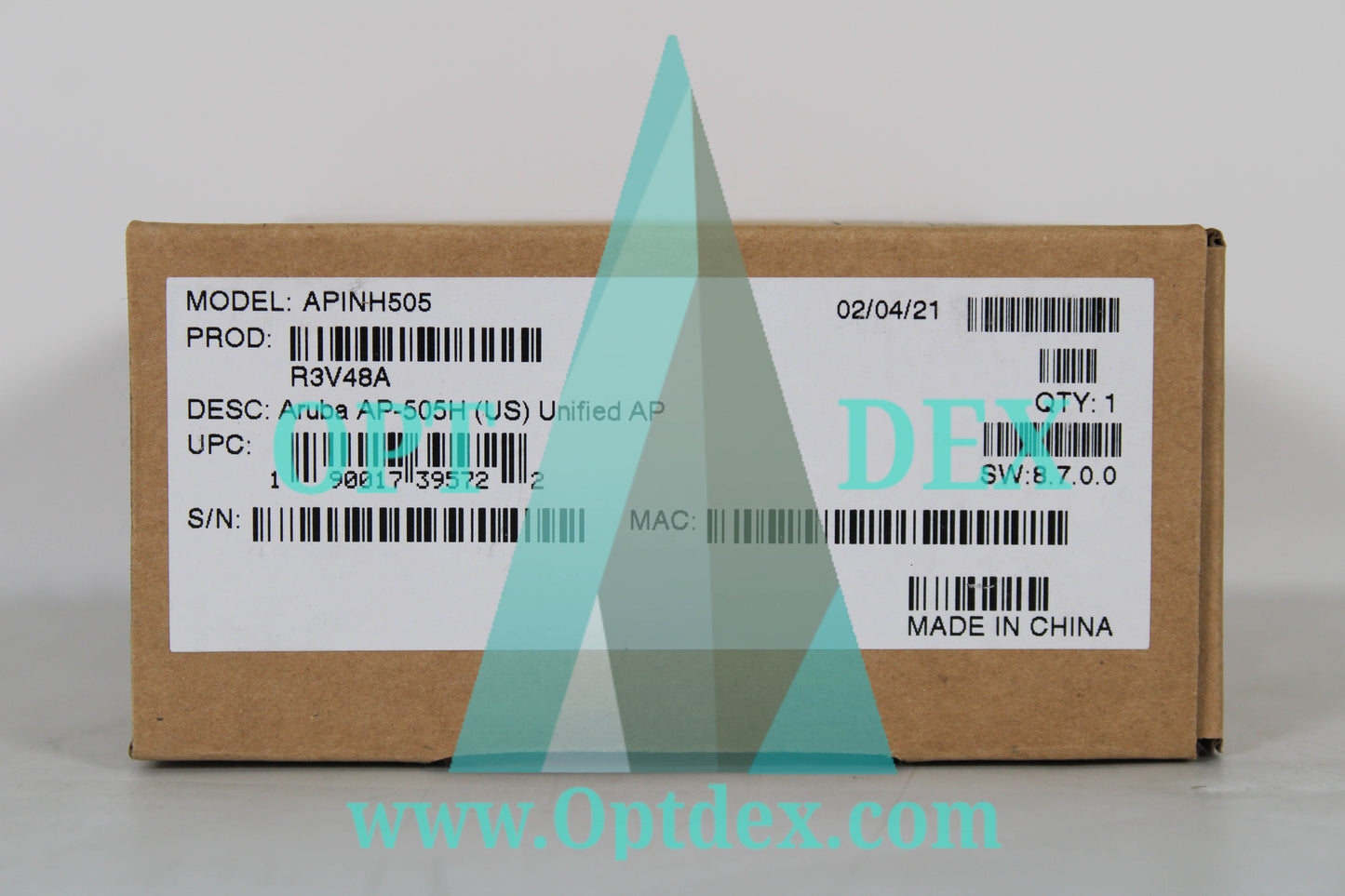 Aruba AP-505H (US) Unified Hospitality Wireless Access Point - R3V48A