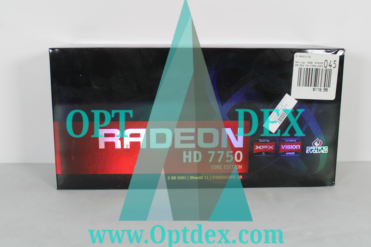 Radeon HD 7750 Core Edition 2GB DDR3 DirectX 11 - FX-775A-CGFV