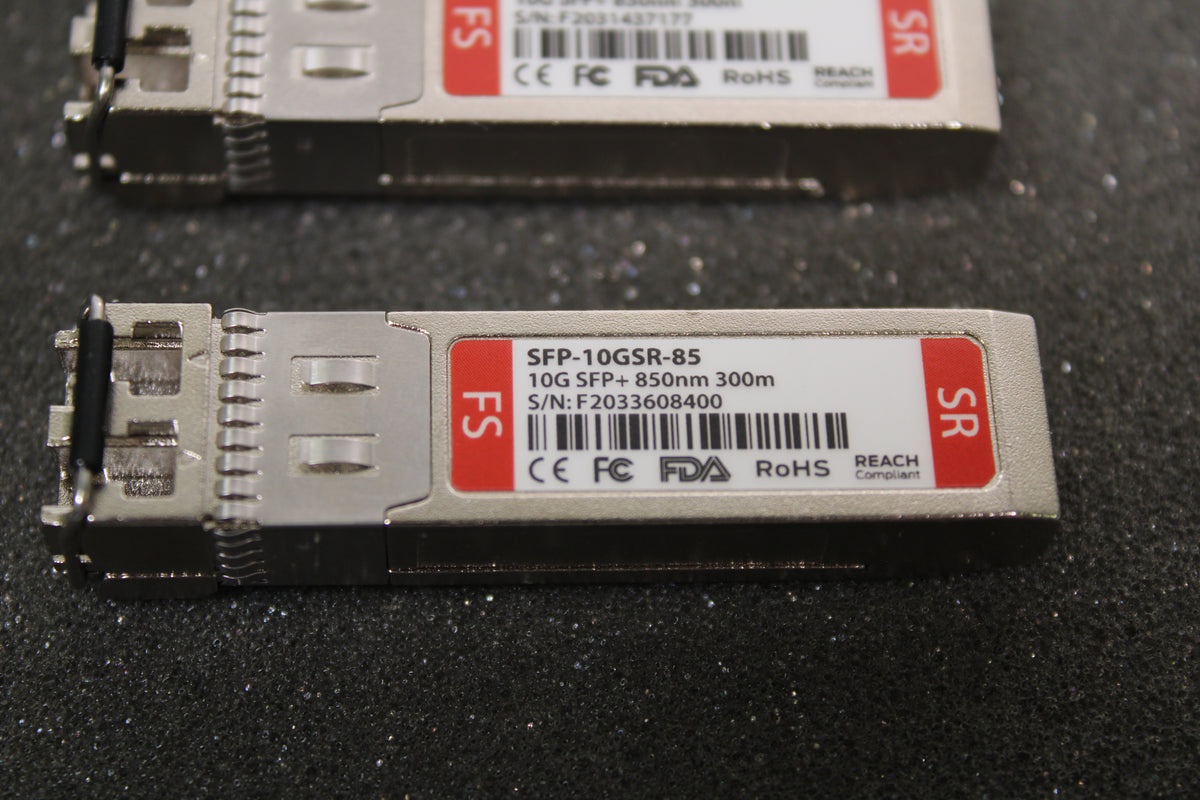 FS SFP-10GSR-85 10G SFP+ 850nm 300m Transceiver