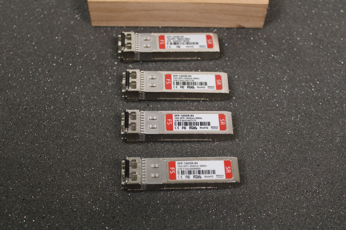 FS SFP-10GSR-85 10G SFP+ 850nm 300m Transceiver