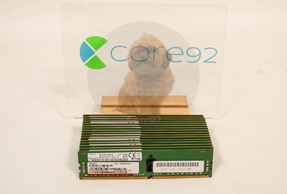 Samsung 8GB PC4-2400T DDR4 REG ECC PC4-19200 M393A1G40EB1-CRC - Lot of 16