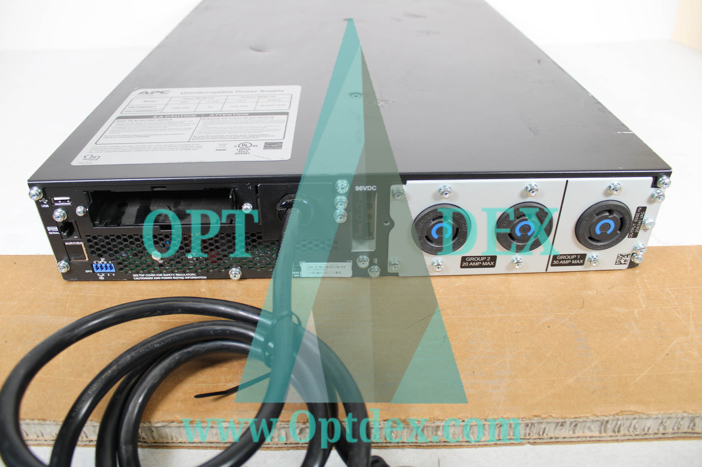 APC SRT3000RMXLT Uninterruptible Power Supply - Damaged