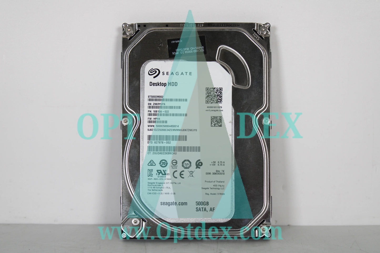 Seagate HDD SATA Hard Drive 3.5" 500GB 7.2K RPM 6GB/s - ST500DM002 (LOT of 40)