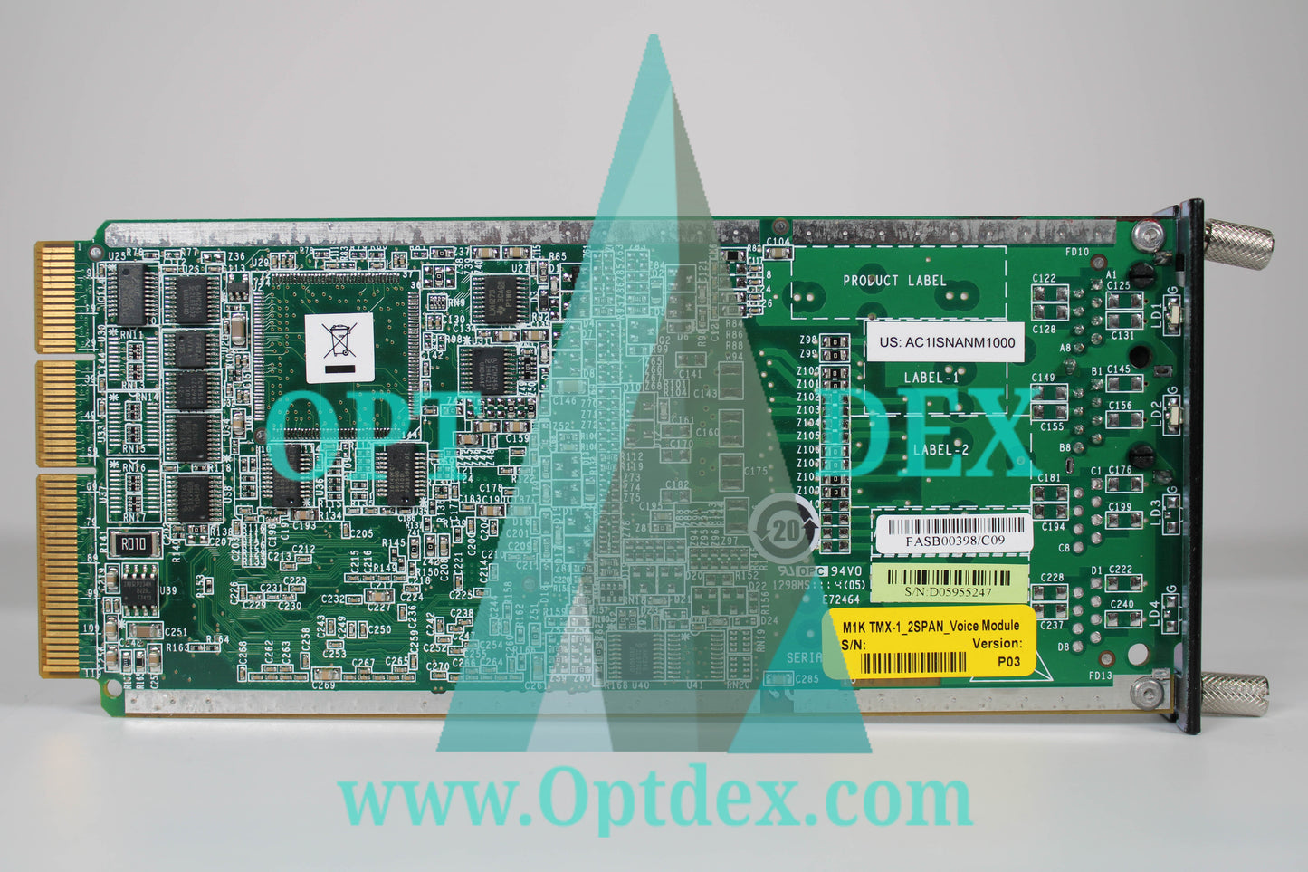 AudioCodes TMX-1 2-SPAN Digital Voice Module