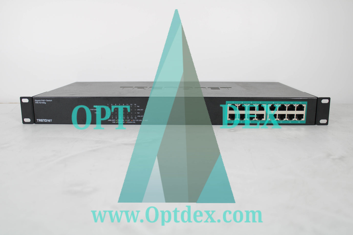 TRENDnet 16 Port Gigabit PoE+ Switch - TPE-TG160G