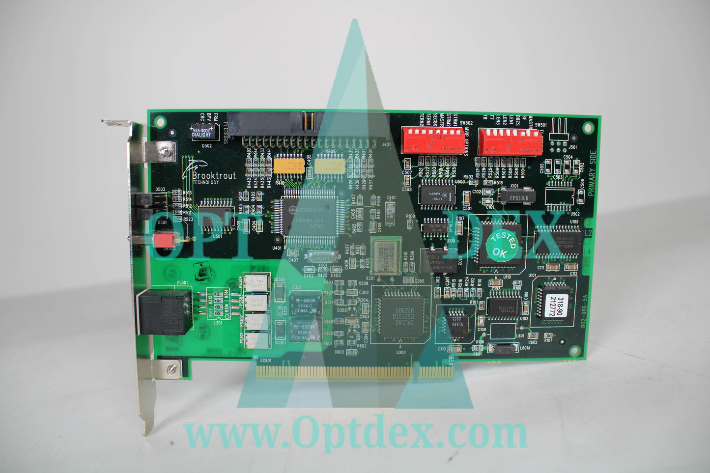 Brook Trout PCI 24 Channel Telephony Interface Board - TRNIC+P24T