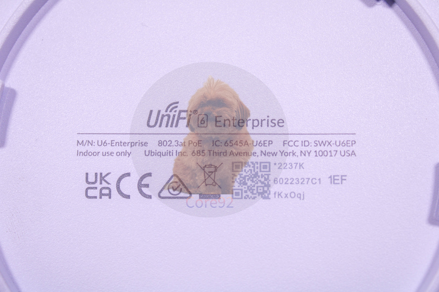 Ubiquiti U6-Enterprise-US Wireless Access Point