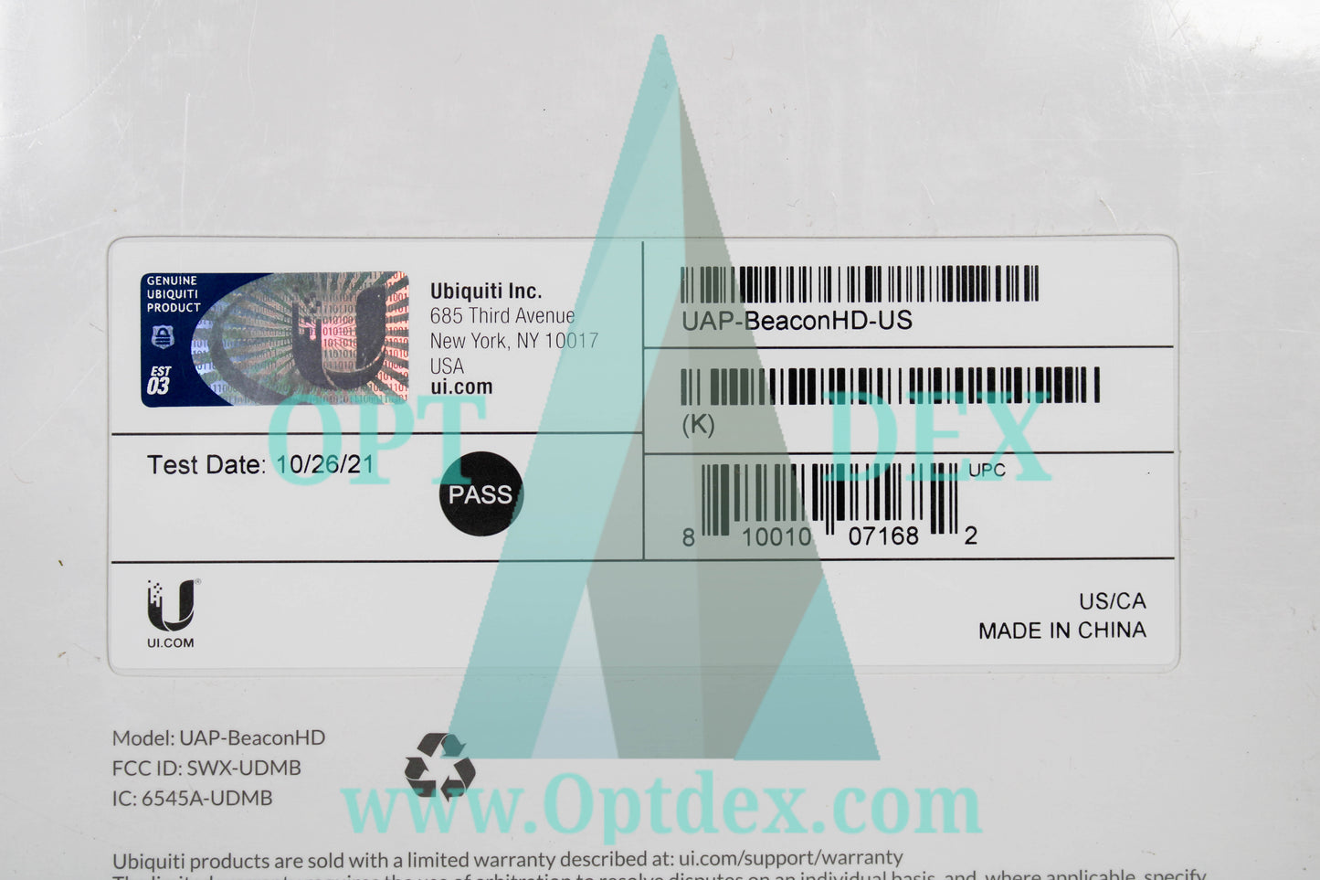 Ubiquiti Networks Unifi WiFi 5 Coverage Extender Access Point - UAP-BeaconHD-US